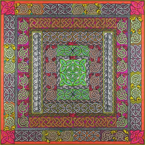 Celtic Knotwork Poster Print