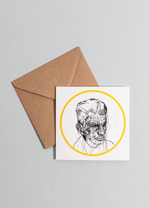Samuel Beckett Greeting Card