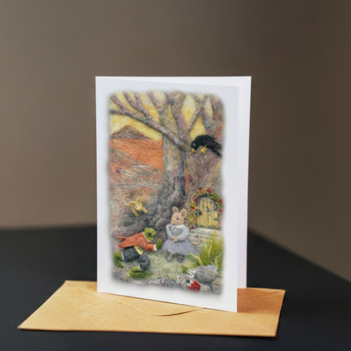 Froggie Went A Courtin' Card