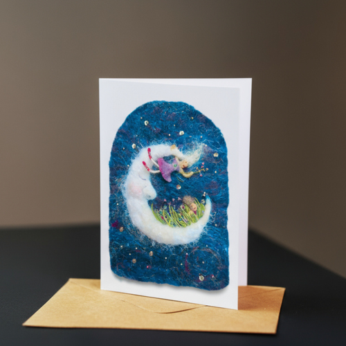 Moon Blooms Card