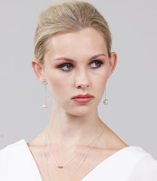 T bar Faux Pearl Collection