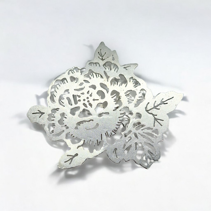 Sterling Silver Paper Cutting Rose Collection