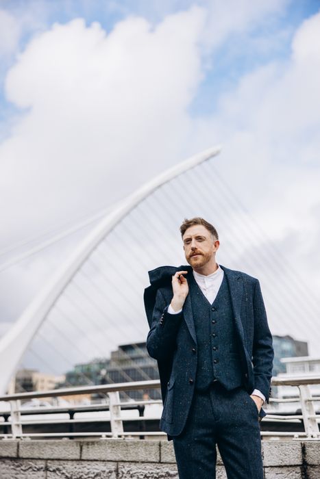 Mens Tweed Three Piece Suits 