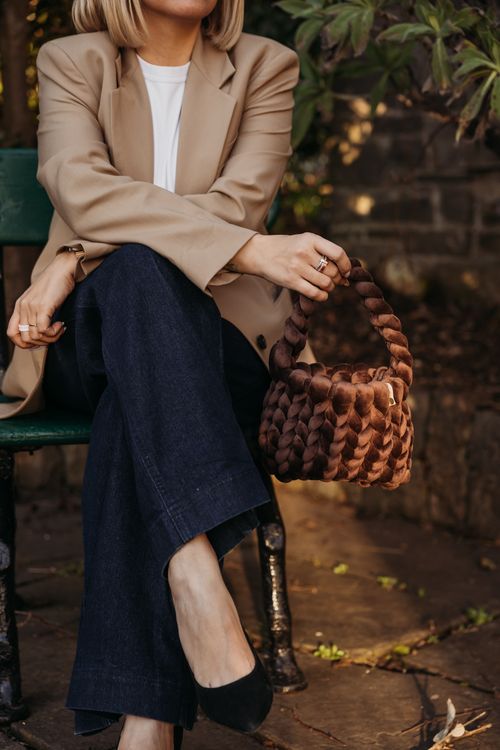 Mini Velvet Cake Bag Choco