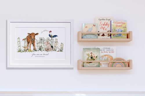 Irish Farm Animal Print