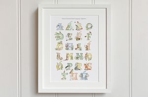 Irish Alphabet Natural Colours