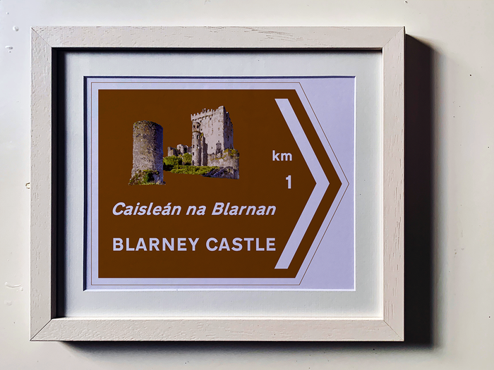 Irish Arrow Road Signs - Landmarks