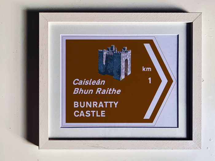 Irish Arrow Road Signs - Landmarks