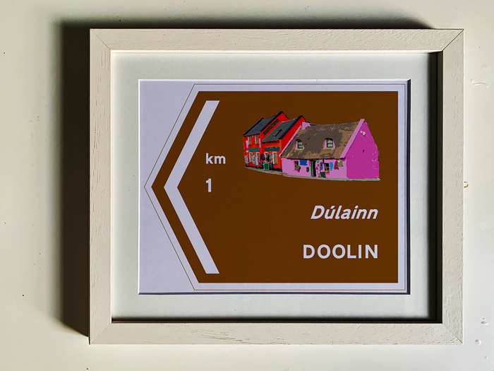 Irish Arrow Road Signs - Landmarks