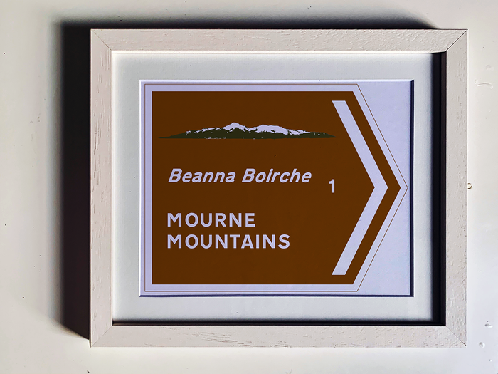 Irish Arrow Road Signs - Landmarks