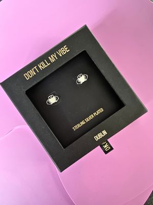 Heart Strong Claddagh Studs