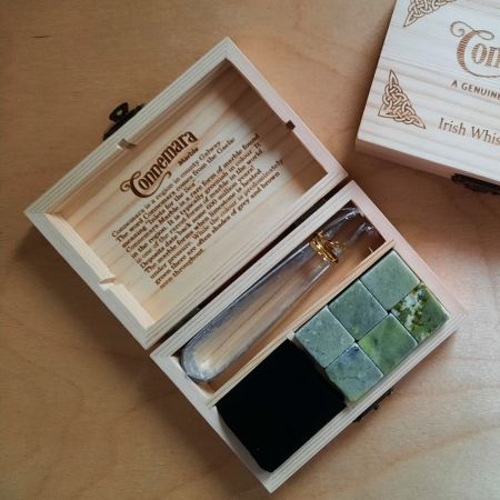 Irish Whiskey Stones Connemara Marble 