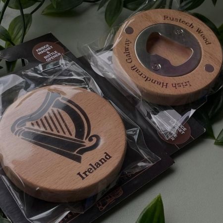 Irish Fridge magnet Bottle opener 