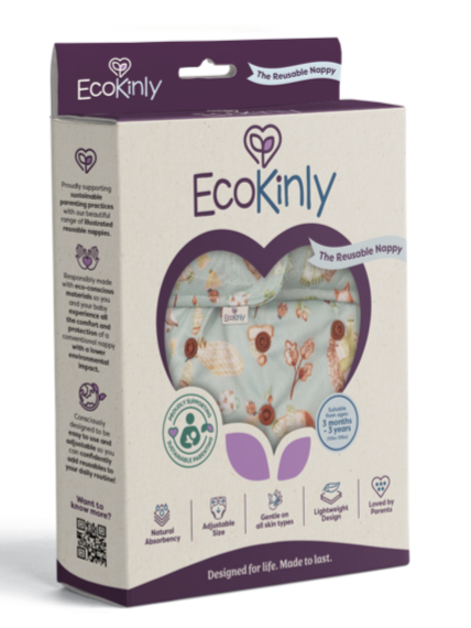 EcoKinly Reusable Nappy - Grab & Go 