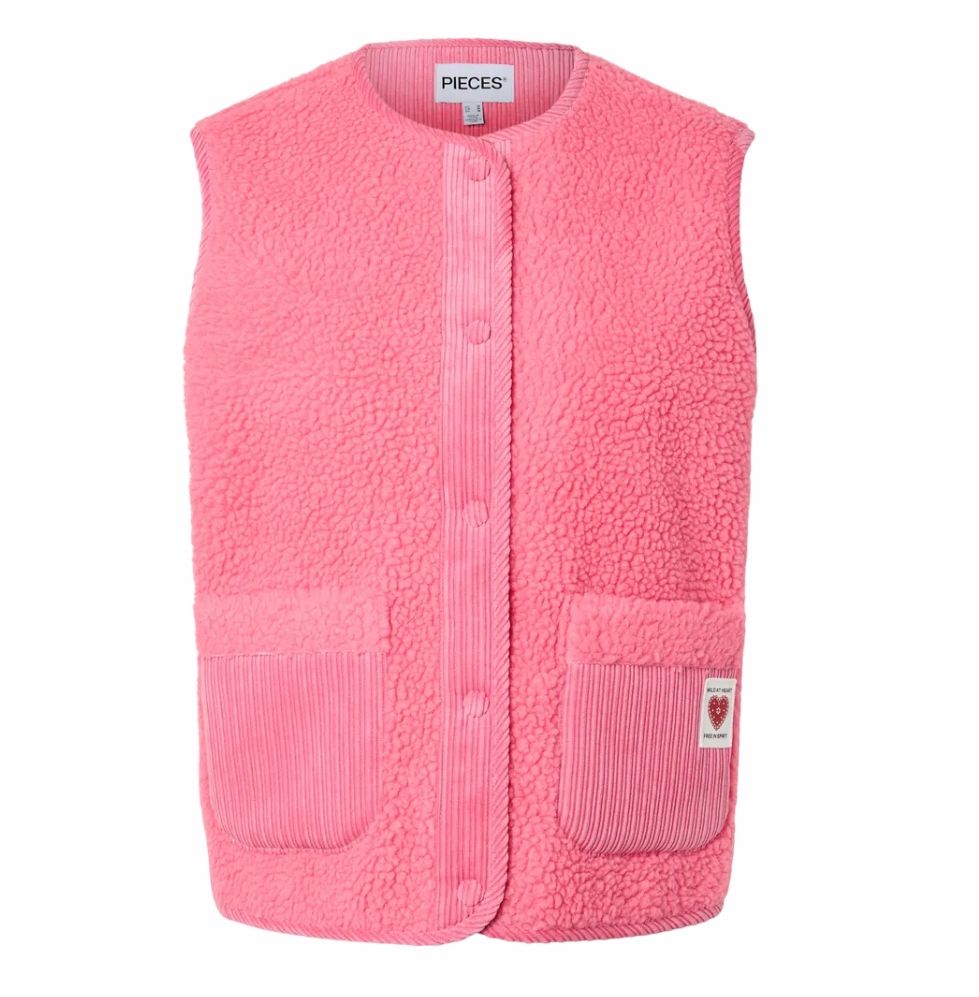 PCANASTACIA TEDDY VEST