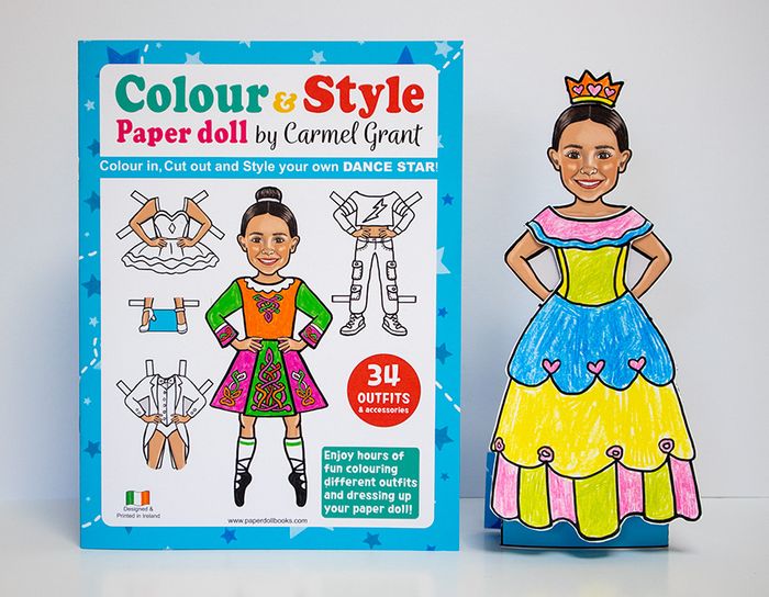 Dance Star Paper Doll Book - RRP €15