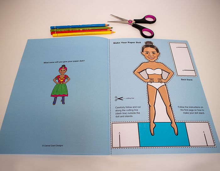 Dance Star Paper Doll Book - RRP €15