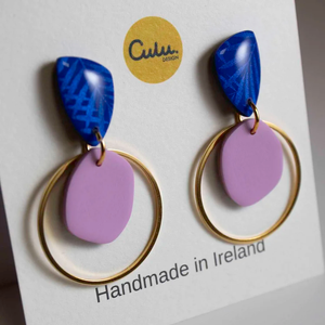 Eden - Blue Leaves / Lilac