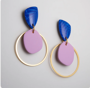 Eden - Blue Leaves / Lilac