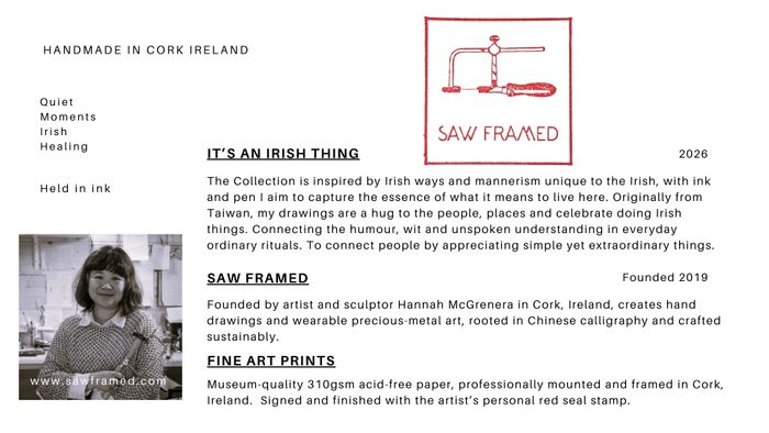 Fine Art Prints 254 x 254mm- It's An Irish Thing (Spring)