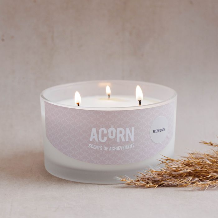 3-Wick Soy Candles