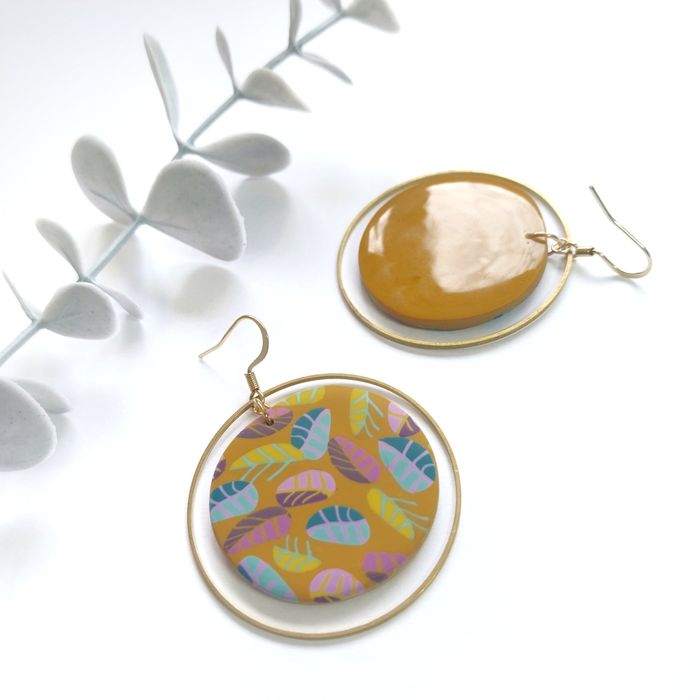 Luna statement earring