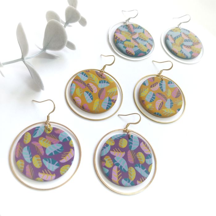 Luna statement earring