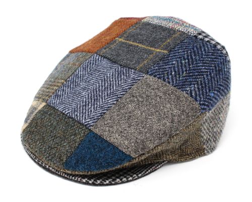 Vintage Cap Patchwork Tweed