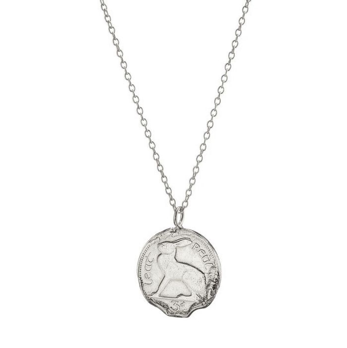 3 Pence Irish Coin Necklace