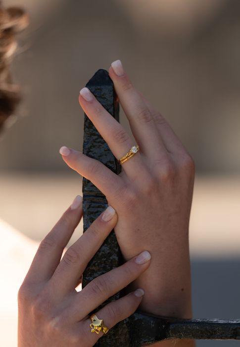 Solitaire Lab-grown Diamond Engagement Ring | The Gorse Bush