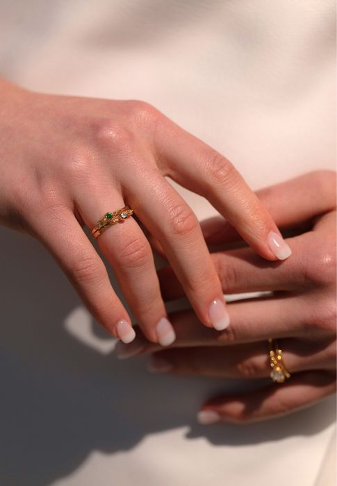 Twig Moonstone Ring | The Gorse Bush