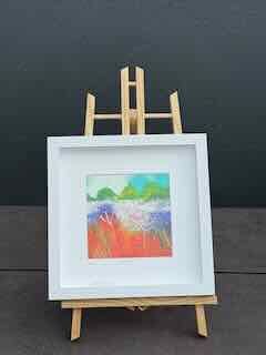 Framed Fine Art Print - Phoenix Park Summer meadow