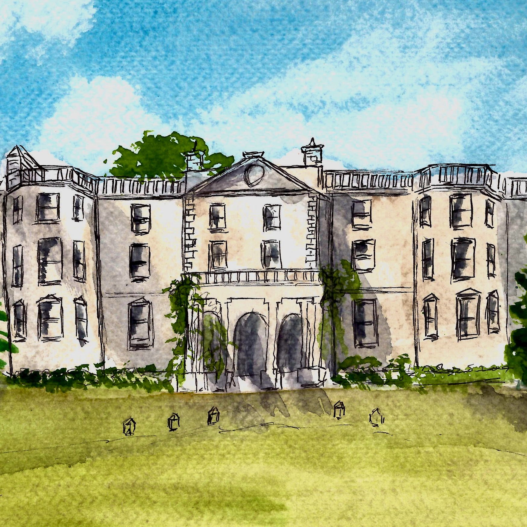 Fine Art Framed Print - Farmleigh House