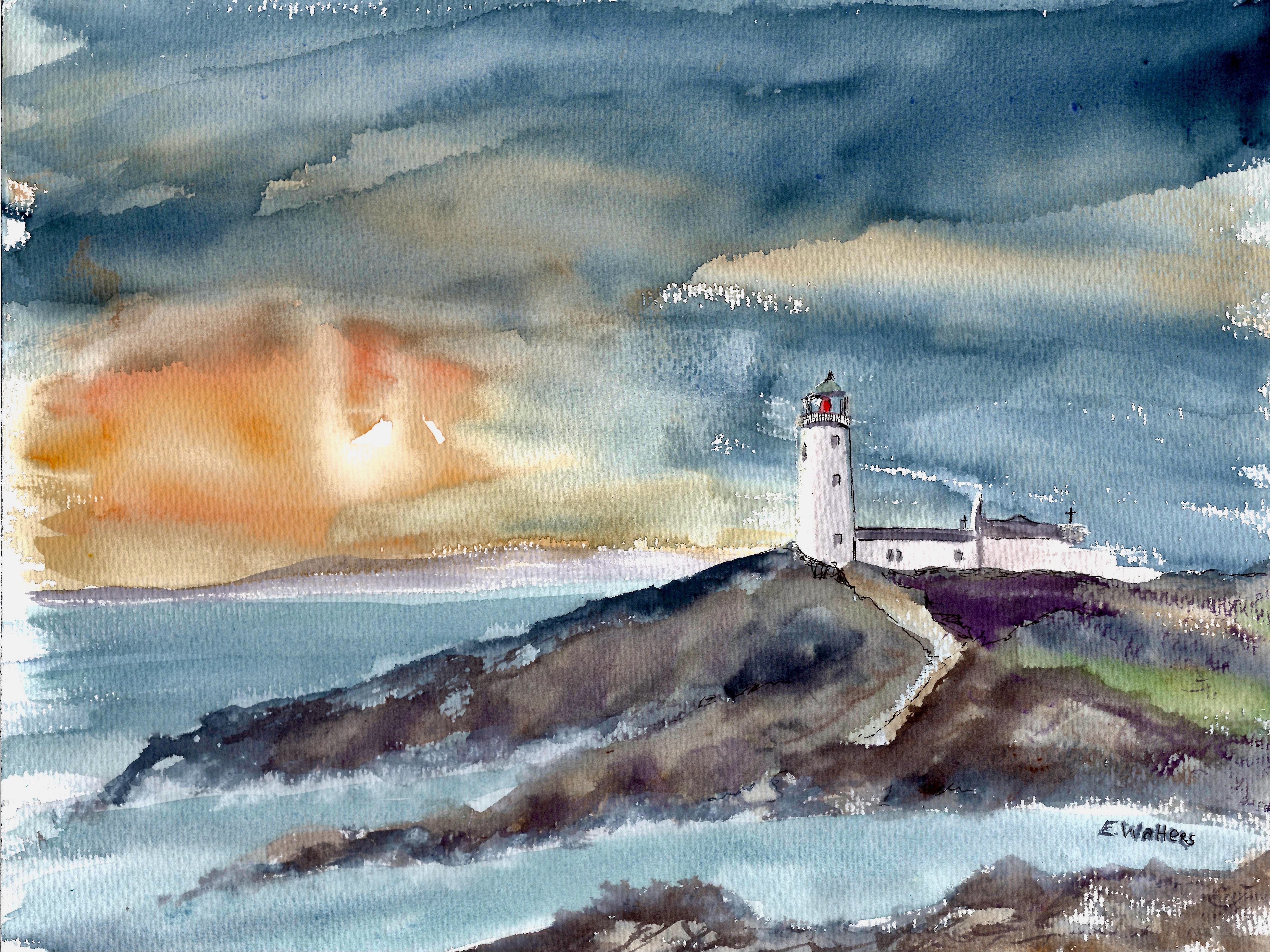 Fine Art Framed Print -Fanad Lighthouse