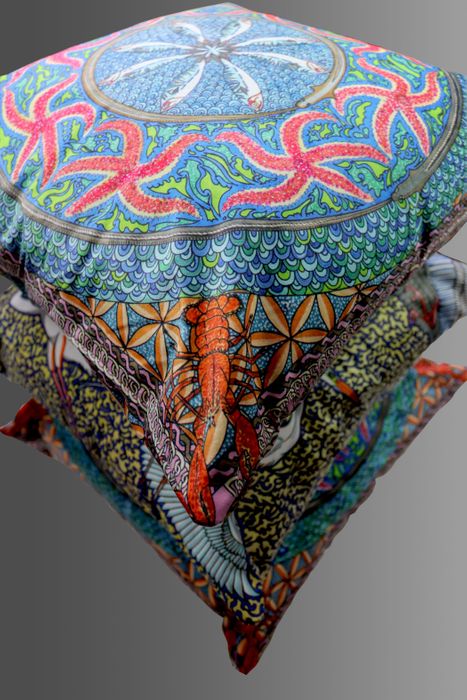 Ocean Love Soft Velvet Cushion Cover