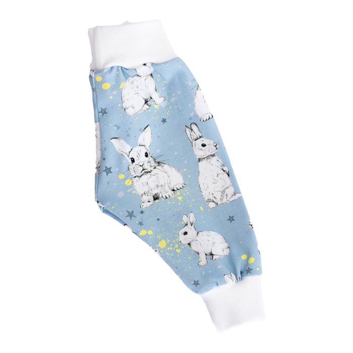 Blue Bunnies Organic Leggings