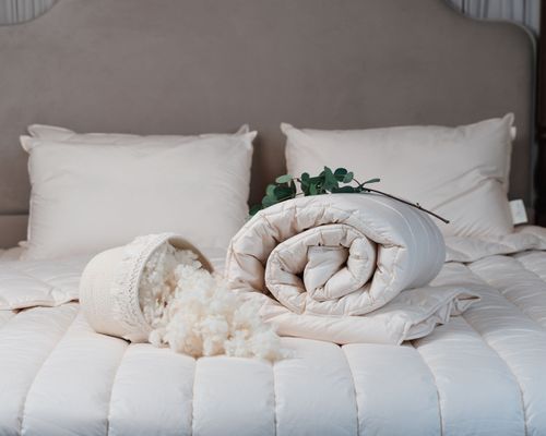 100% Irish Wool Filled Duvets