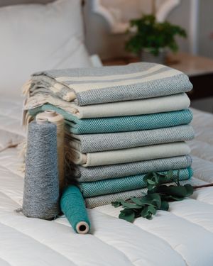 100% Irish Wool Throws