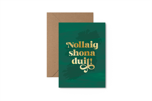 Irish Christmas card