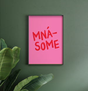 Mná-some wall art