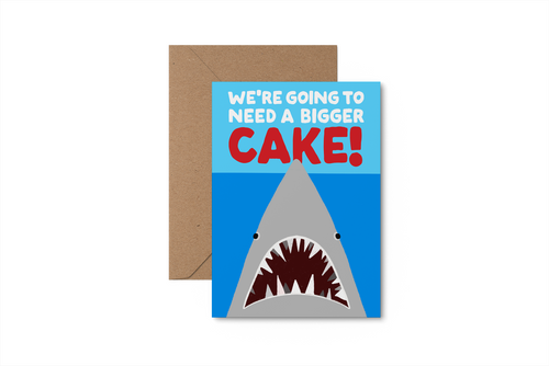JAWS birthday card