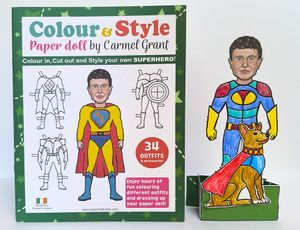 Superhero Paper Doll Book - RRP €15