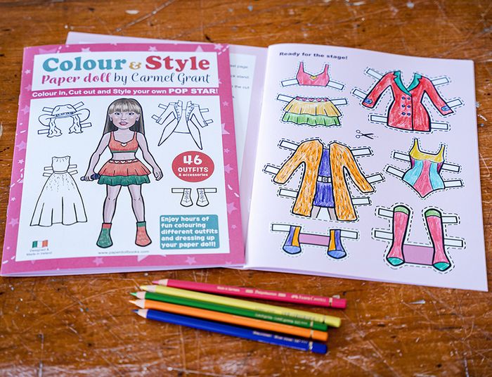 Popstar Paper Doll Book - RRP €15