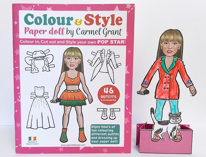 Popstar Paper Doll Book - RRP €15