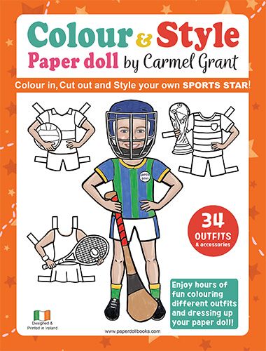 Sports Star Paper Doll Book - RRP €15