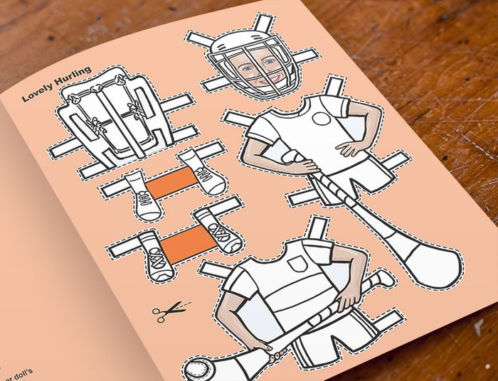 Sports Star Paper Doll Book - RRP €15