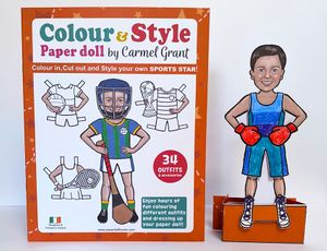 Sports Star Paper Doll Book - RRP €15