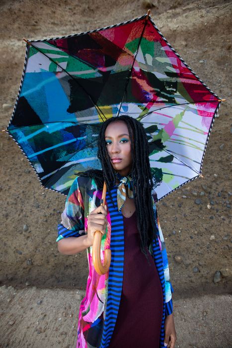 Long Style RPET Umbrella