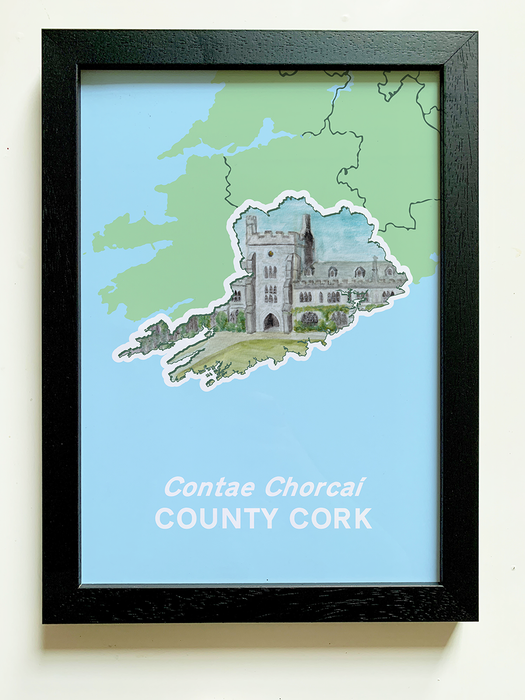 Ireland and County Map Prints