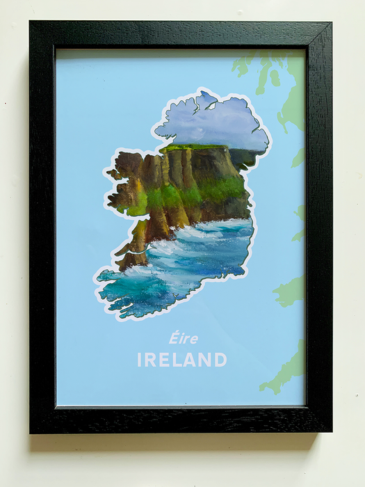 Ireland and County Map Prints